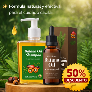 PACK BATANA: SHAMPOO + ACEITE DE BATANA