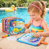 LIBRO EDUCATIVO REUTILIZABLE PARA PINTAR CON AGUA