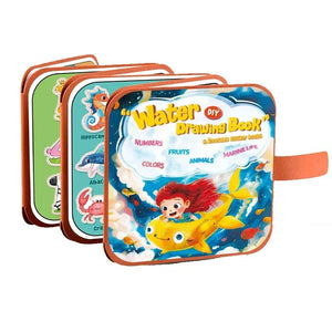 LIBRO EDUCATIVO REUTILIZABLE PARA PINTAR CON AGUA