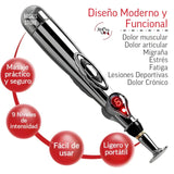 ELECTROLAPIZ DE ACUPUNTURA 5 EN 1 + PARCHES PARA EL DOLOR